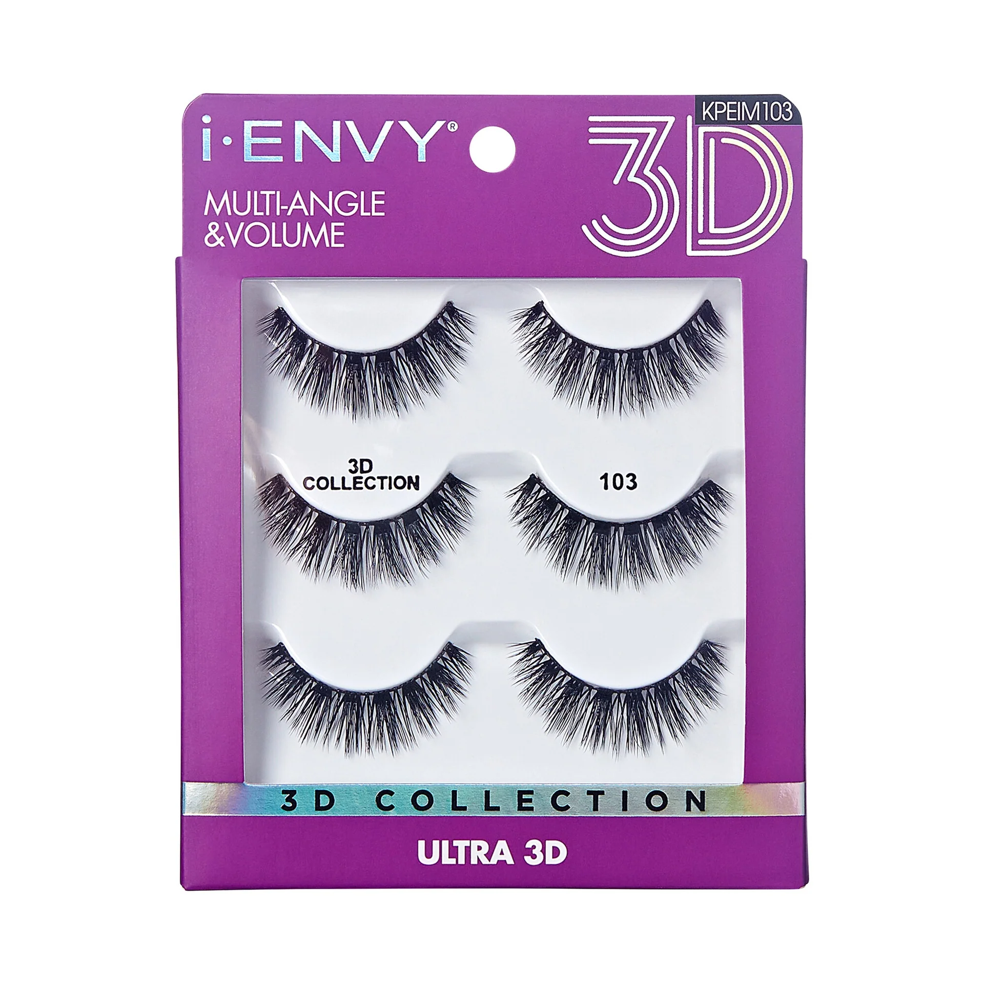 Pack 3 Paires Faux Cils miniature 3