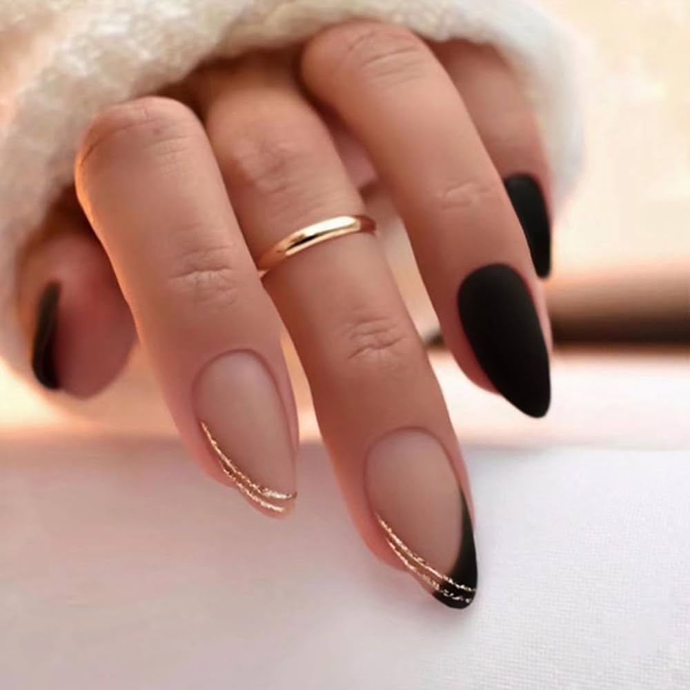 Press-On Nails Noir miniature 2